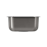 Cefito Kitchen Sink 30X36CM Stainless Steel Nano Basin Single Bowl Black - Side View