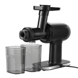 Devanti 160W Black Cold Press Masticating Juicer for Fresh Fruit Juice Extraction