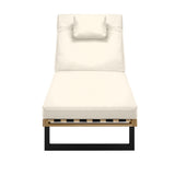 Livsip Sun Lounge Outdoor Lounger Beige