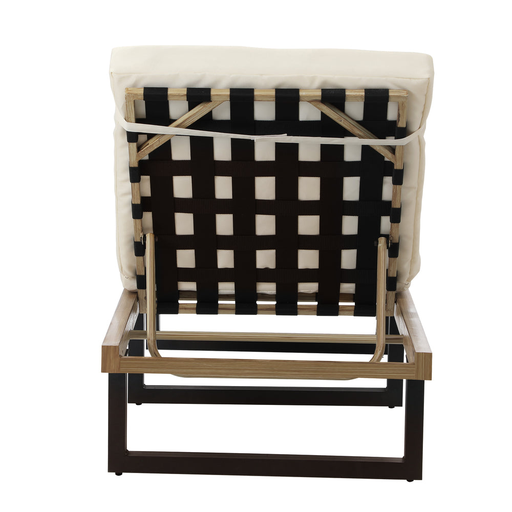 Livsip Sun Lounge Outdoor Lounger Beige