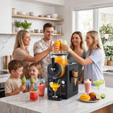 Devanti 2L Slushie Machine Ice Cream Maker Frozen Smoothies Milkshakes Black - Extra Image
