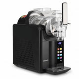 Devanti Slushie Machine 2L Frozen Drink Maker Ice Cream Cocktail Slush Maker Black - Side View