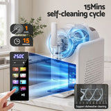 Devanti Slushie Machine 2L Frozen Drink Maker Ice Cream Cocktail Slush Maker White - Low Angle