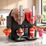 Devanti Slushie Machine 4L Dual Tanks Frozen Drink Ice Cream Maker - Extra Image