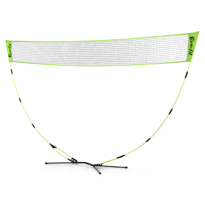 Everfit 3M Badminton Tennis Net Portable Volleyball Kit Yellow