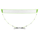 Everfit 3M Badminton Tennis Net Portable Volleyball Kit Yellow - Side View