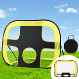 Portable Soccer Training Net - Everfit Rebound Goal with Carry Bag and Fiberglass Stability - Close-Up Angle