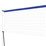 Everfit 6M Portable Volleyball Net Set Adjustable Height Multi-Sport Net with Ball and Bag - Side View