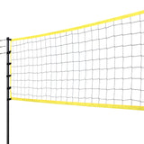 Everfit 9M Portable Volleyball Net Set with Ball Boundary Lines Badminton Tennis - Side View