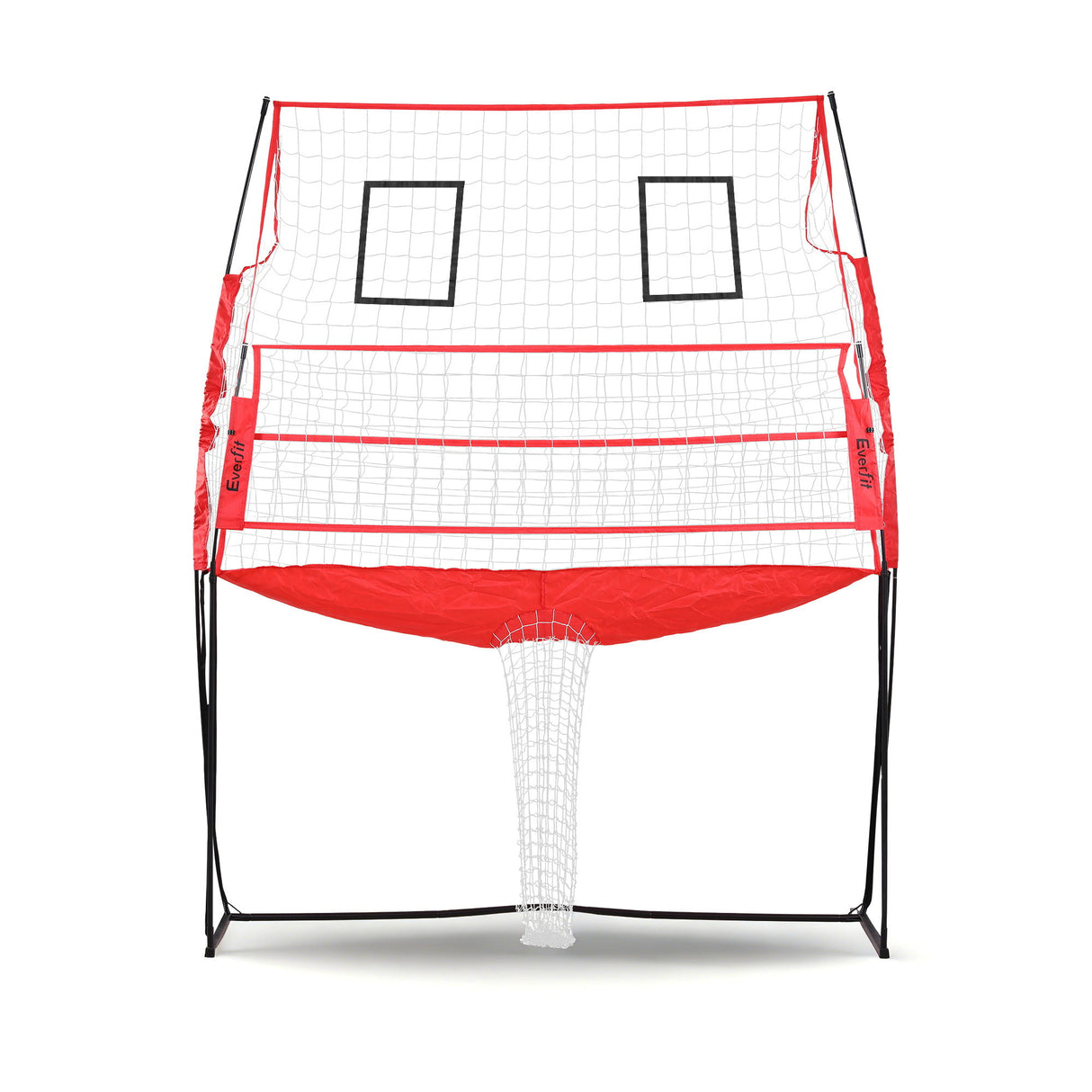 Everfit 8ft Volleyball Net Training Equipment Adjustable Height Portable with Ball and Bag