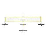 Water Volleyball Game Set with Floating Anchors and Accessories for Pool Fun - Side View