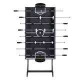 4-in-1 Soccer Table Foldable Game Foosball Table Tennis Pool Hockey - Side View