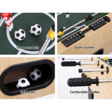 4FT Soccer Table Foosball Football Game Home Family Party Gift Playroom Foldable - Top-Down View