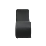 Oikiture Tantra Sofa Love Seat Chaise Lounge Couples Yoga Bed Black - Side View