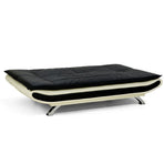 Sarantino Faux Leather Upholstered 3 Seater Sofa - Dual Colour