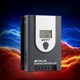 Giantz 50A MPPT Solar Charge Controller Auto 12V/24V Battery Regulator Bluetooth - Low Angle