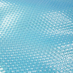 500mic Solar Swimming Pool Cover Silver/Blue - 11m x 4.8m