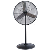 BAUMR-AG 30' 762mm 300W Industrial Pedestal Fan, Large, Commercial, Heavy-duty, 3 Speed, EESS Certified
