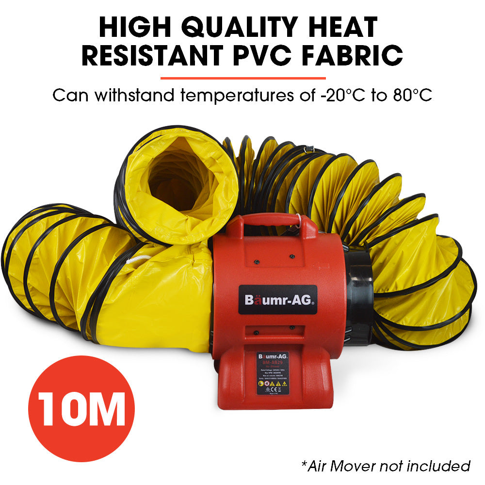 BAUMR-AG 200mm 10m Duct for 8' Air Movers