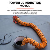 BAUMR-AG 300mm (12 inch) Portable Air Blower Mover Axial Ventilation Extraction Fan - Front View