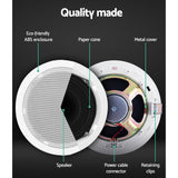 Premium 6-Inch In-Ceiling Speakers for Home Audio System - Set of 4