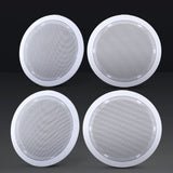 Premium 6-Inch In-Ceiling Speakers for Home Audio System - Set of 4 - Low Angle