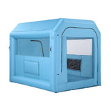 Giantz Inflatable Paint Booth 2.5X2.5X3M Inflatable Spray Booth with 550W Powerful Blower and Air Filter System, Round Roof with Light Hook, for Painting Bicycle, Motorcycle, Furniture Refinishing DIY - Extra Image