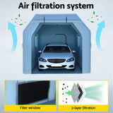Giantz Inflatable Spray Booth 4X3M Car Paint Tent Filter System Blower