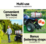 Giantz Weed Sprayer 100L 1.5M Fixed Boom Garden Spray - Top-Down View