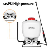 Giantz Weed Sprayer 15L Knapsack Backpack Plastic - Rear View