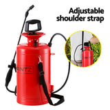 Giantz Weed Sprayer Pressure 7L Shoulder Pesticide Metal - Rear View
