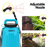 Giantz 8L Electric Backpack Sprayer for Weeding and Fertilizing - Top-Down View