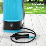 Giantz 8L Electric Backpack Sprayer for Weeding and Fertilizing - Rear View