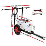 Giantz Weed Sprayer 100L Trailer 1.5M Boom Garden Spray - Front View