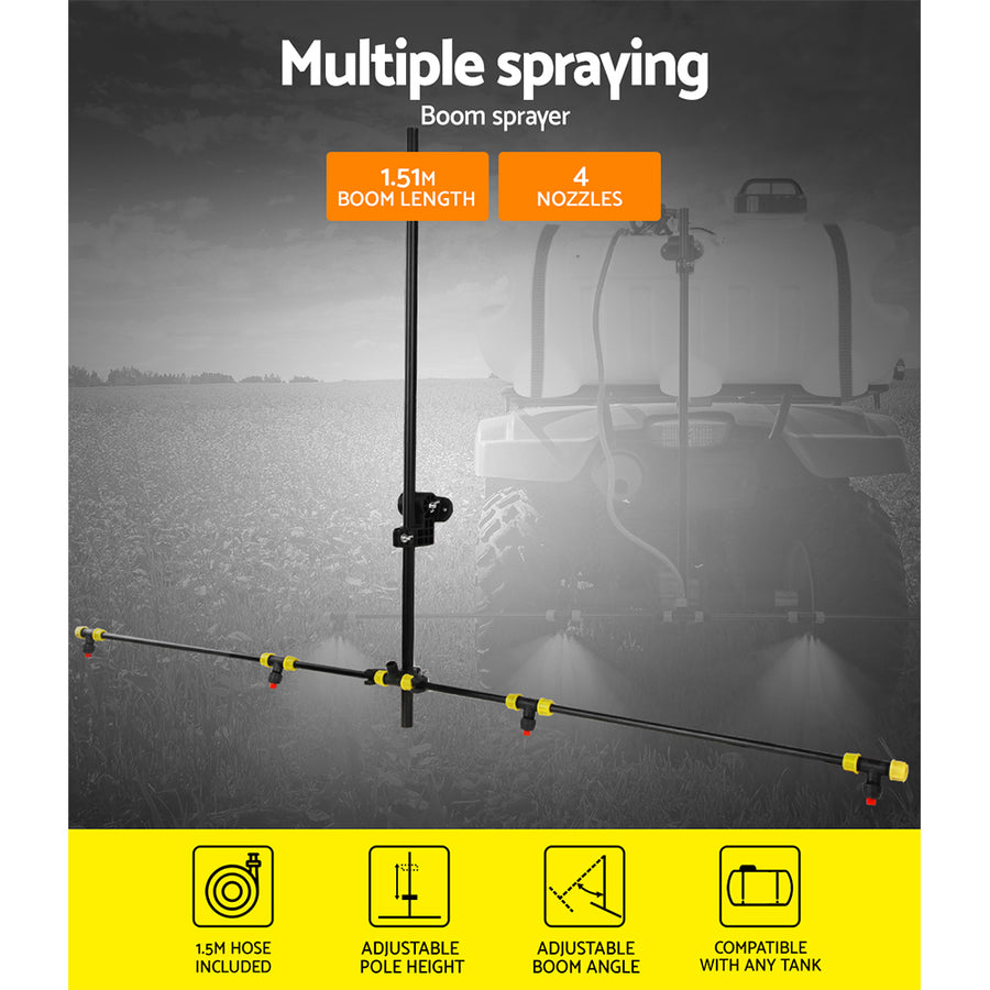 Giantz Weed Sprayer 1.5M Boom 70/ 100L Garden Spray, image 4