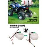 Giantz Weed Sprayer 1.5M Boom 70/ 100L Garden Spray - Rear View