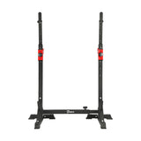 Finex Squat Rack Adjustable Barbell Rack - Rear View