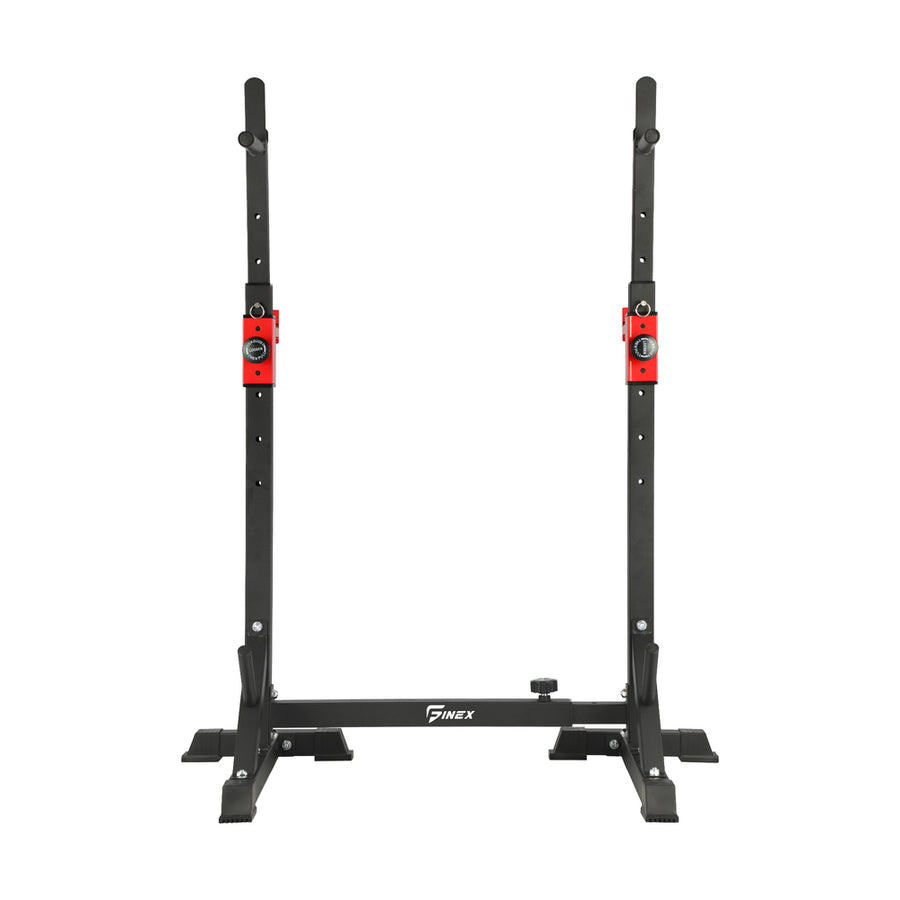 Finex Squat Rack Adjustable Barbell Rack, image 6