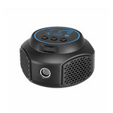 Gardeon Ultrasonic Rat Repeller 360 Degree 4 Modes Pest Repeller Black - Top-Down View