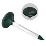 Gardeon Snake Repeller Set of 12 Solar LED Pulse Plus Ultrasonic Pest Rodent Repellent - Side View