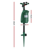 Gardeon Snake Repeller Outdoor Water Sprinkler Animal Deterrent - Front View