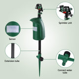Gardeon Snake Repeller Outdoor Water Sprinkler Animal Deterrent - Top-Down View