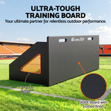 Everfit Soccer Rebounder Board 80cm x 30cm Football Rebound Wall with 2 Angles - 45-Degree Angle