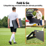 Everfit Soccer Rebounder Board 80cm x 30cm Football Rebound Wall with 2 Angles - Close-Up Angle