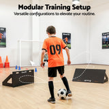 Everfit Soccer Rebounder Board 80cm x 30cm Football Rebound Wall with 2 Angles - Low Angle