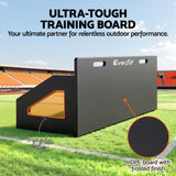 Everfit Soccer Rebounder Board 100x40cm Football Rebound Wall with 2 Angles - 45-Degree Angle