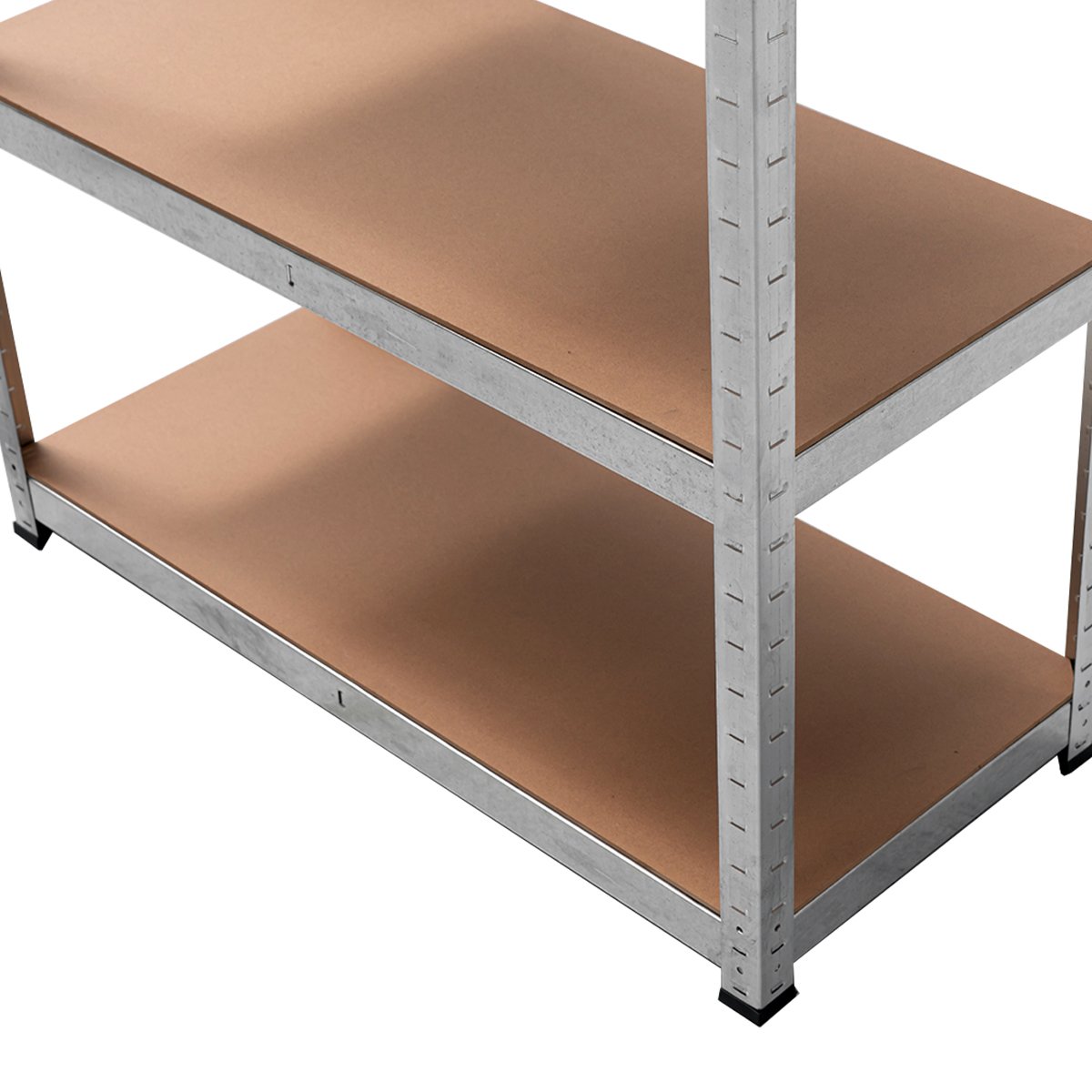 5 Shelf Adjustable Storage Rack Work Table Galvanized Steel 180x90cm