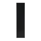 Oikiture Shoe Storage Cabinet 3 Doors 45 Pairs Black