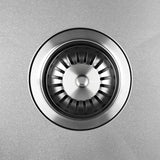 Welba 45X30CM Stainless Steel Sink Single Bowl with Waste Silver