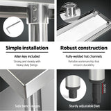 Cefito 1524x610mm Stainless Steel Kitchen Bench 304 - 45-Degree Angle